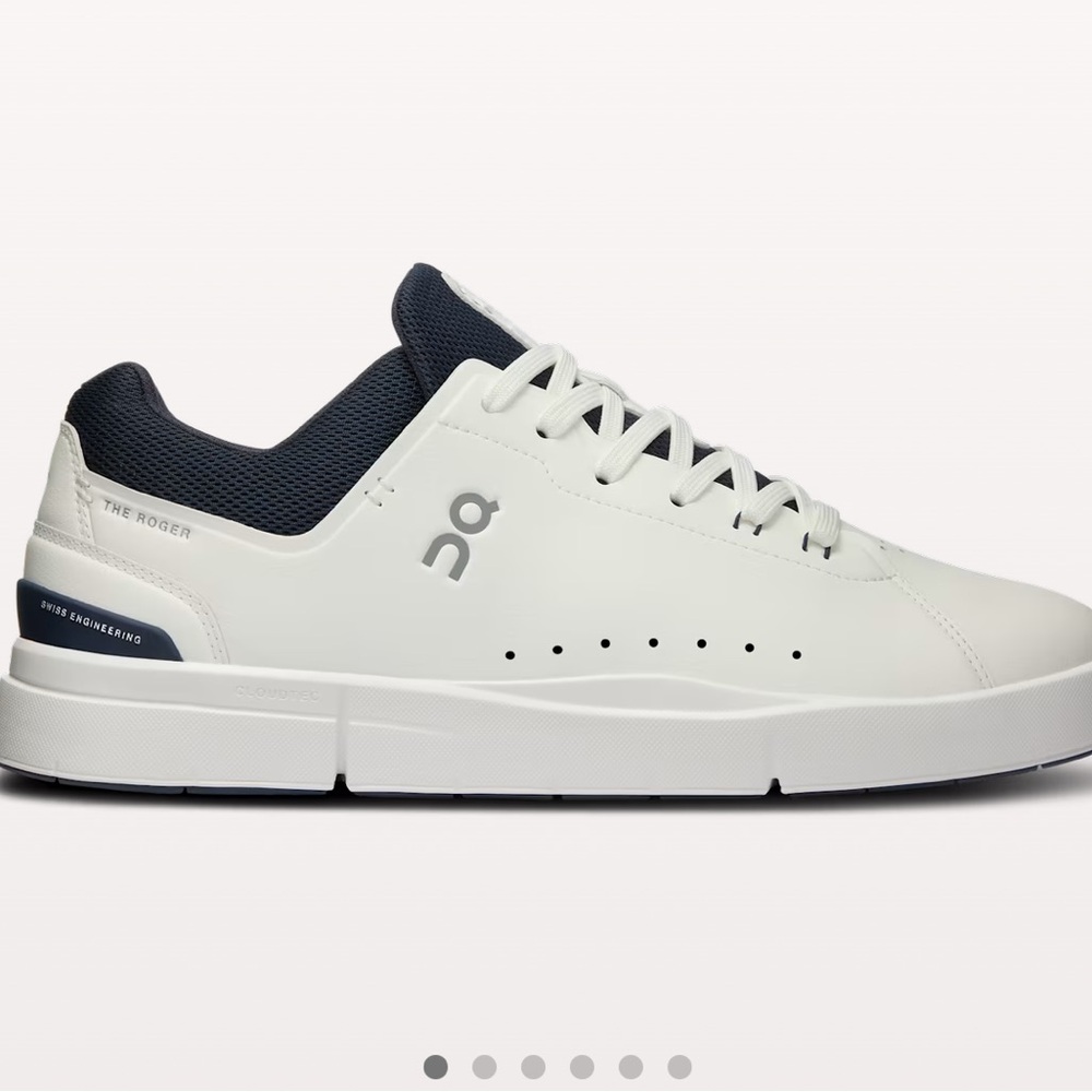 On Cloud The Roger Advantage Men's White / Navy Sneakers size 14